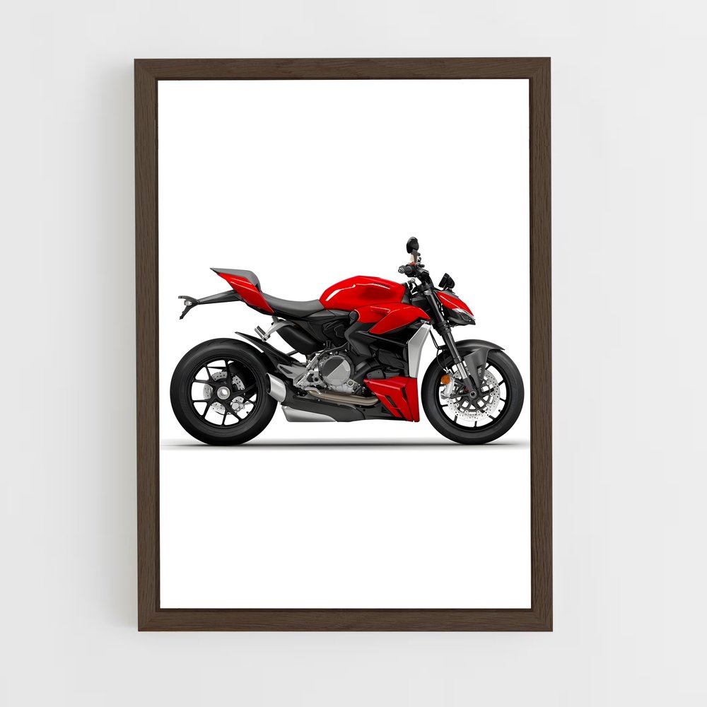 Poster Streetfighter v intrépide – affiche Ducati (vue 5)